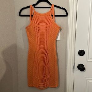 STRETTA BANDAGE BODYCON DRESS